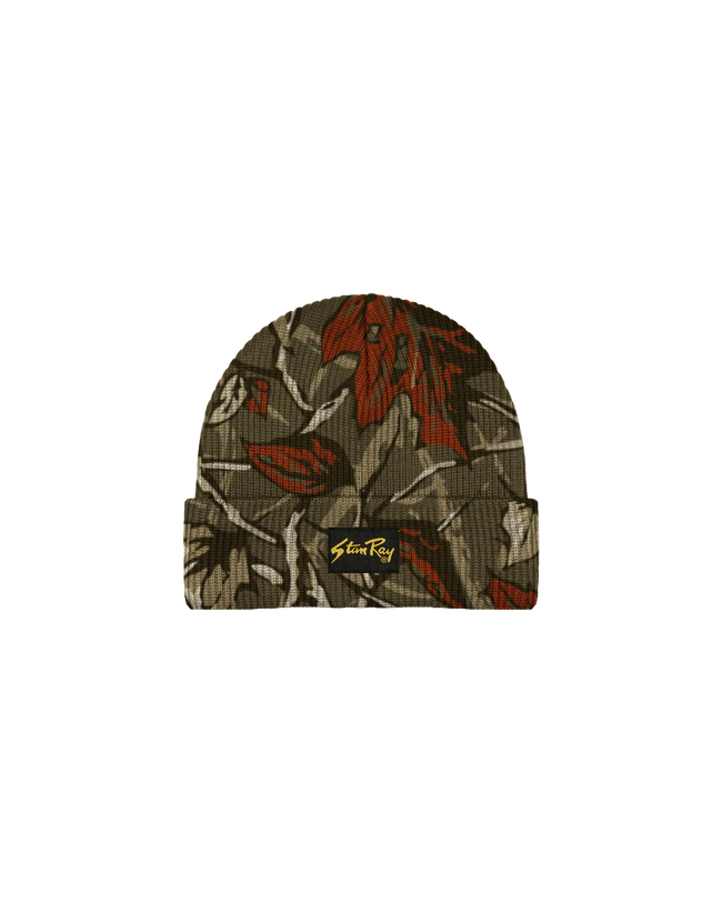 Stan Ray Label Cuff Beanie - Oak Camo