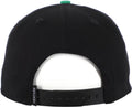 Venture  Basic '92 Snapback hat Black w Green