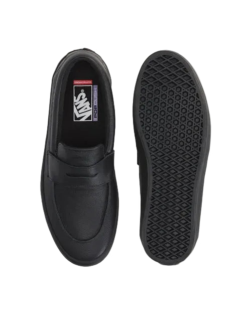 Vans Skate Loafer Shoe Black/Black