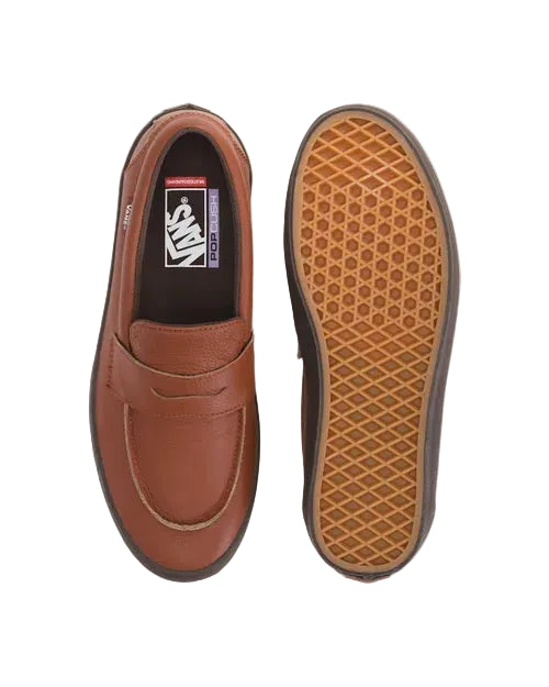 Vans Skate Loafer Shoe Rust Bronze