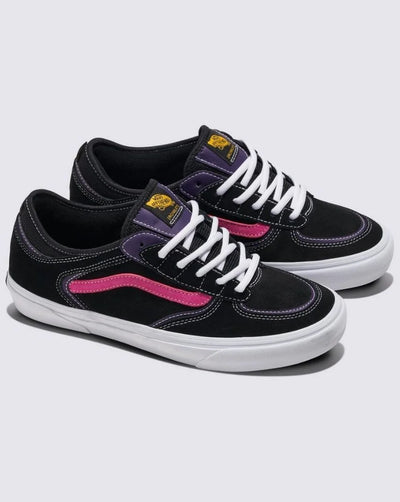 Vans Skate Rowley Shoe Black/Purple/Pink