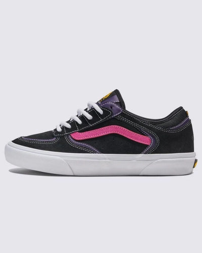 Vans Skate Rowley Shoe Black/Purple/Pink