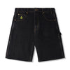 Butter Goods Weathergear Denim Shorts Washed Black