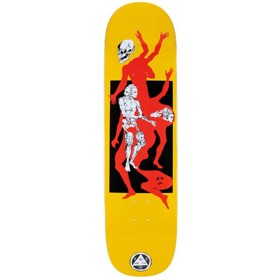 Welcome The Magician on Big Bunyip  Deck Yellow 8.5"