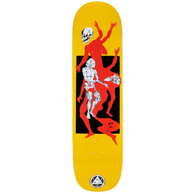 Welcome The Magician on Big Bunyip  Deck Yellow 8.5"