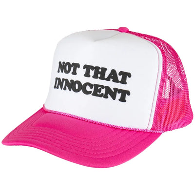 Welcome x Britney Spears Innocent Puff Print Trucker Hat Pink