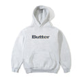 Butter Goods Plaid Logo Applique Pullover Hood Ash