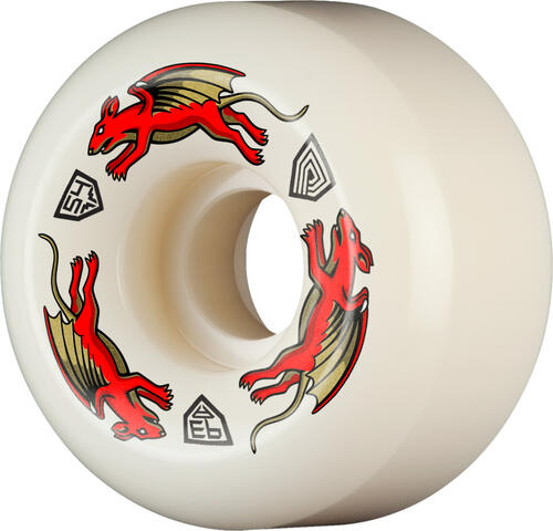Powell Peralta Dragon Formula Nano Rat Red AV6 93A 56mm x 36mm