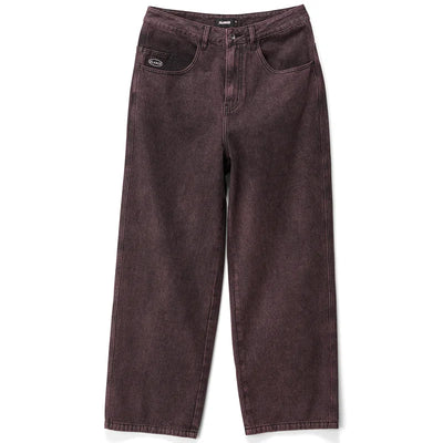 Xlarge Baggy Bull Denim 91 Pant Blackcurrant