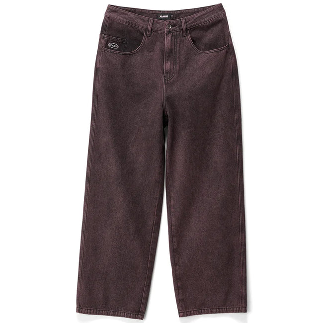 Xlarge Baggy Bull Denim 91 Pant Blackcurrant