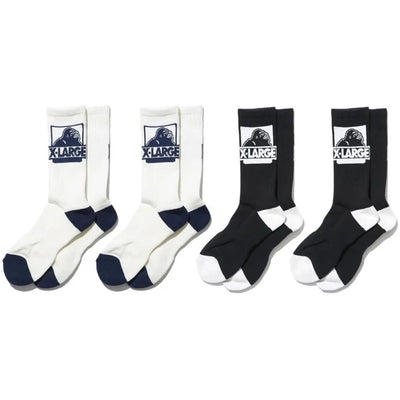 XLarge Classic OG Sock 4 Pack