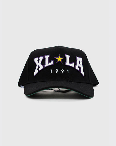 Xlarge LA 91 Baseball Cap Black