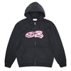 Yardsale YS Spray Zip Up Hoodie Charcoal