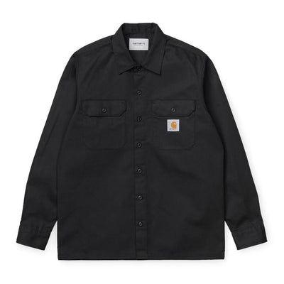 Carhartt WIP Master L/S Button Up Shirt Black