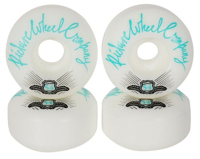 Picture Wheels Shield Series Conical Teal 54mm
