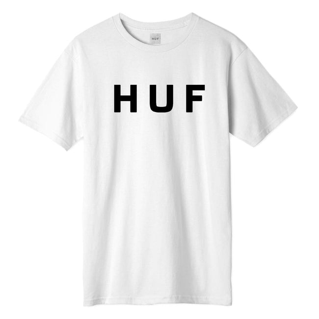 HUF Essentials T-Shirt OG Logo White