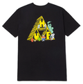 Huf Saturday Morning TT T-Shirt Black