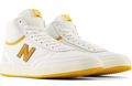 New Balance Numeric 440 High Shoe White w Yellow