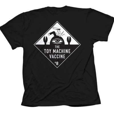 Toy Machine Vaccine Tee Black