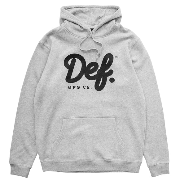 Def Signature Hood - Grey
