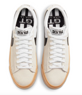 Nike SB Zoom Blazer Low Pro GT Shoe White w Gum Sole