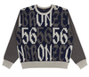 Bronze 56K Old E Sweater Black/Grey