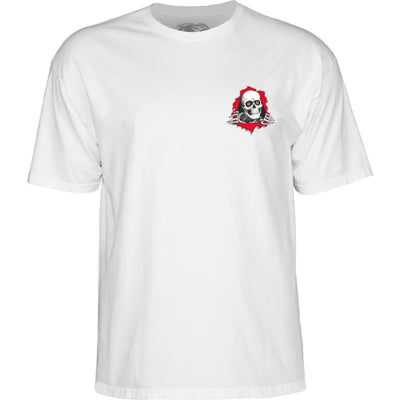 Powell Peralta Support Your Local Shop T-Shirt White