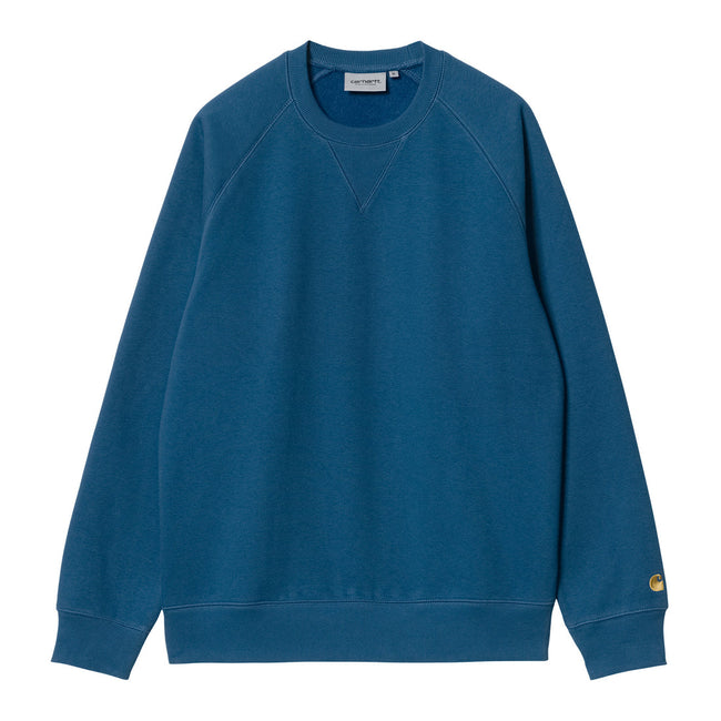 Carhartt WIP Chase Sweat Skydive/Gold