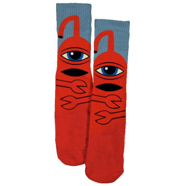 Toy Machine Sect Hug Socks Red