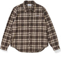 X Large Shadow L/S Shirt Brown